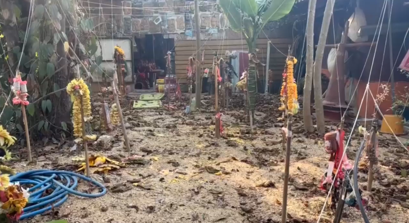  สุสานป่าช้าฝังเด็กตายท้องกลม อ.วิเศษชัยชาญ จ.อ่างทอง